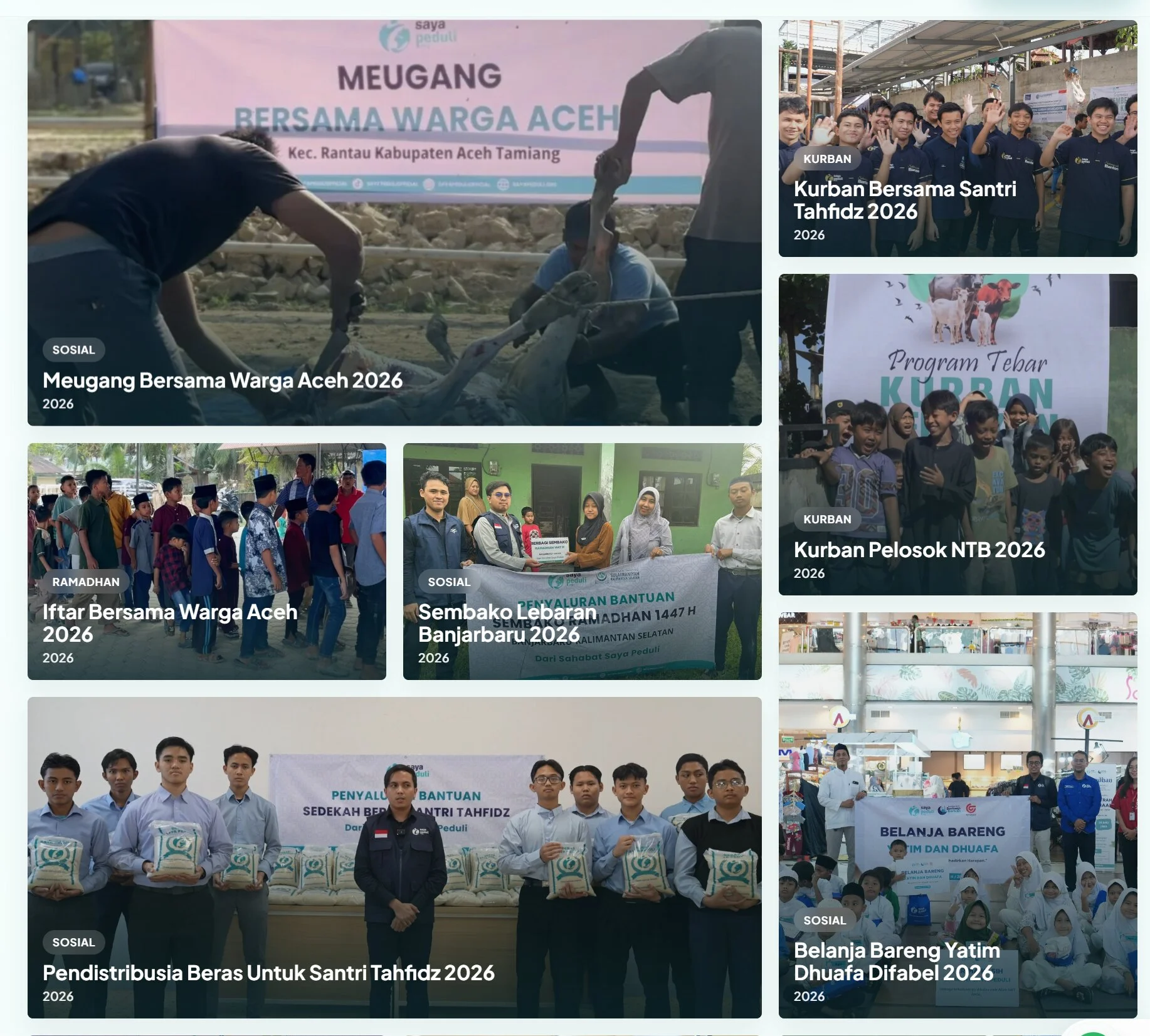 Foto 41 dari album Kado Lebaran Lansia 2026